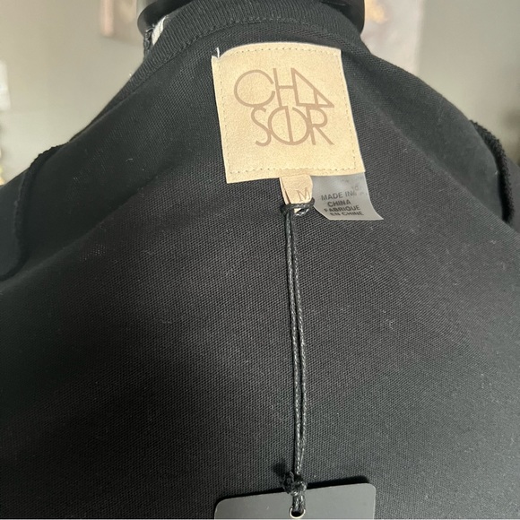 Chaser NWT RUFFLE SHOULDER FLOUNCY RAGLAN TEE - Picture 7 of 7